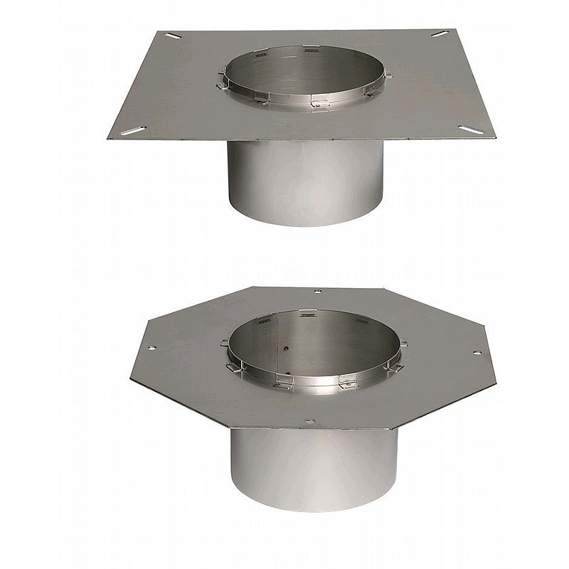 Flange for stålskorsten
