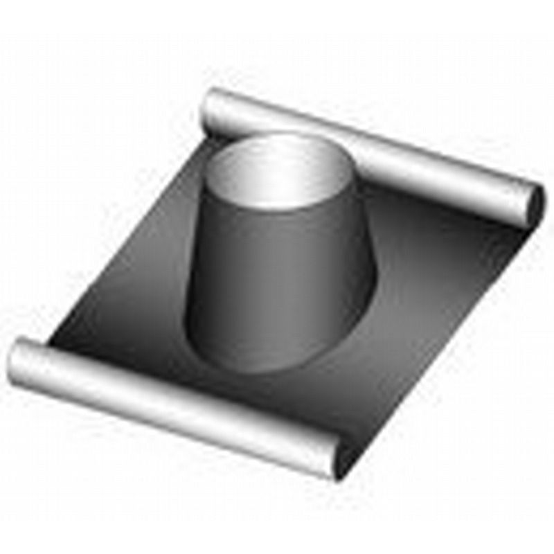 Miljø inddækning, 5-15 gr. sort (Isovent)