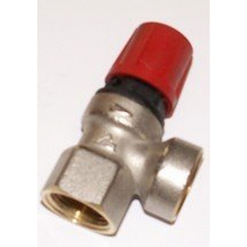 Sikkerhedsventil, 3/4" muffer - 3,5 og 10 bar