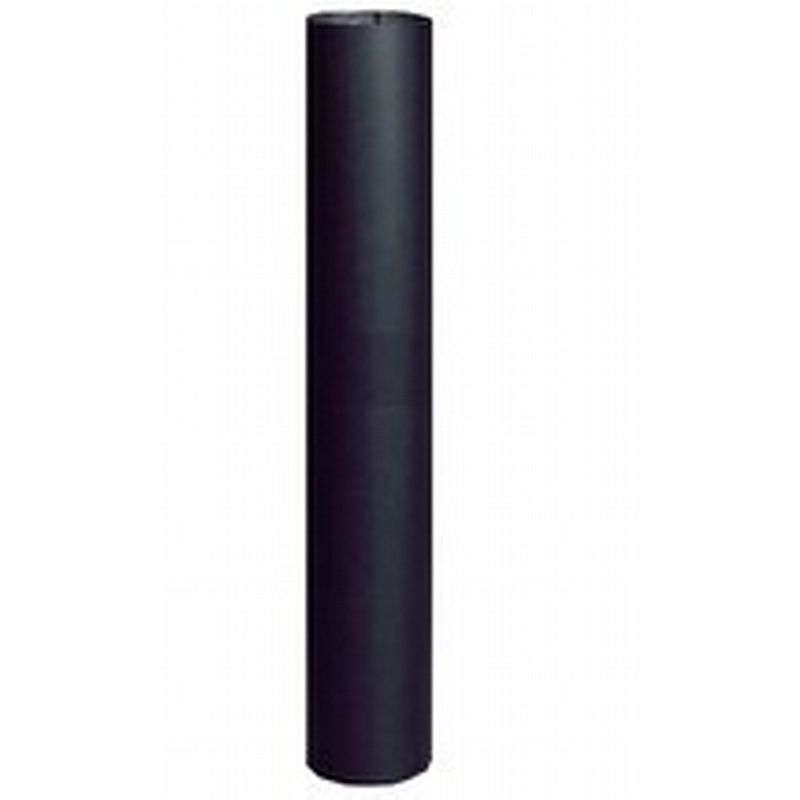 Uisoleret røgrør ø130 mm, grå