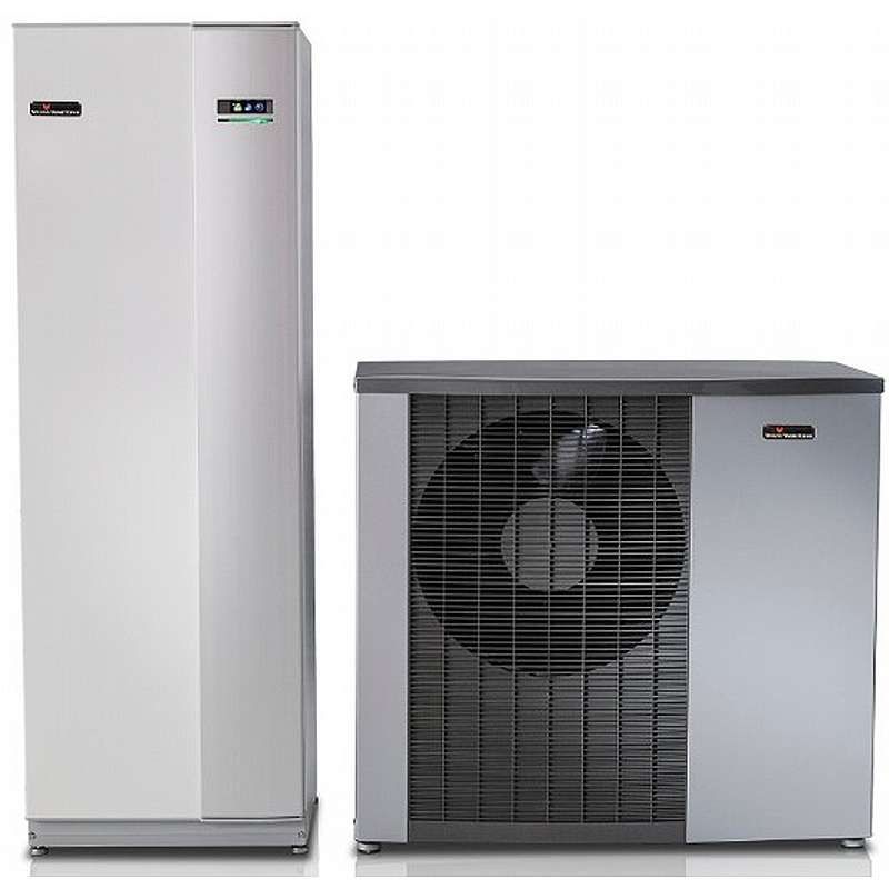 Vølund Varmepumpe S2125-12 + VVM310 beholder inkl. standard montering