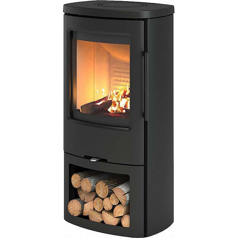 TermaTech brændeovn model  TT44 med rund sider