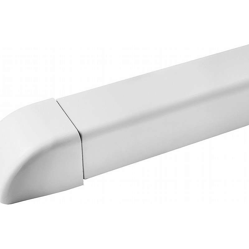 Altech T80-H endebund 80x60 mm Hvid RAL 9010