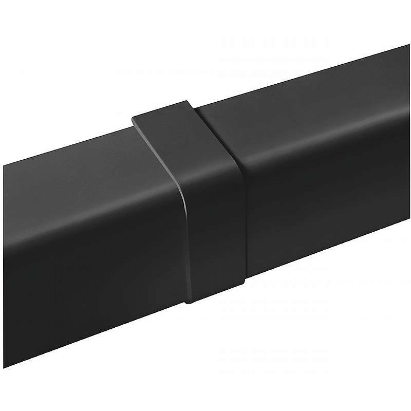 Altech T80-S samlekappe 80x60 mm Sort RAL 9005