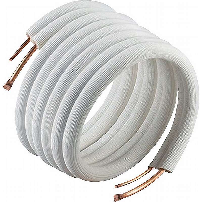 Altech isolerede kølerør uden flange og omløber 1/4''x 1/2