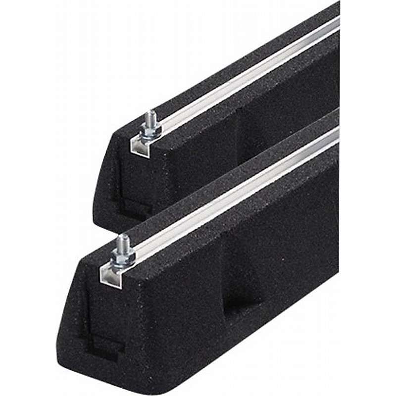 Altech Basic montageblokke L: 600 mm, B: 110 mm, H: 90 mm, 200 kg, Med aluskinne