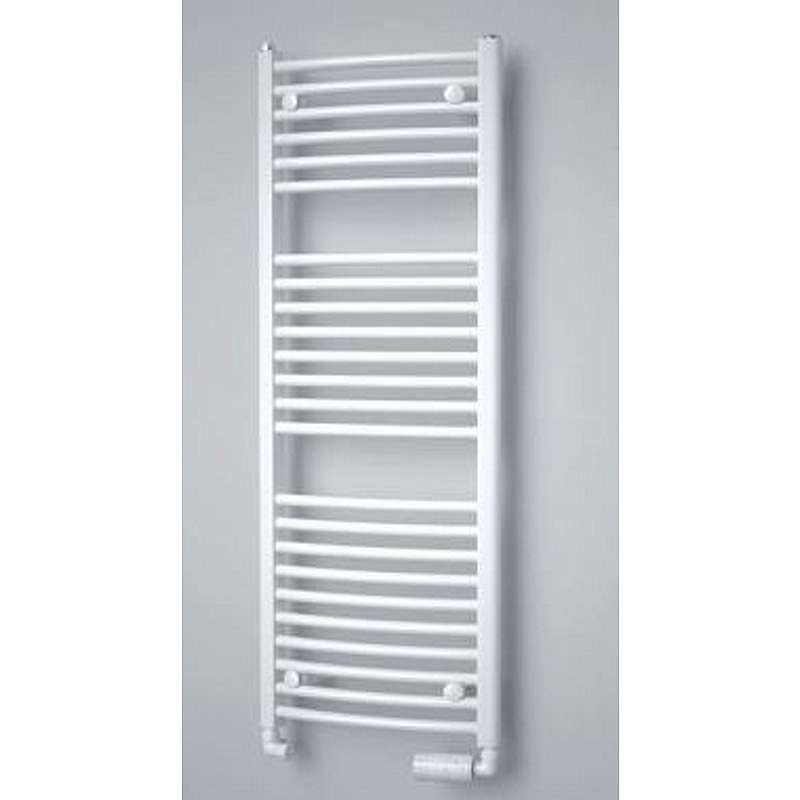Håndklædetørrer Standart Hvid - Buet 500mm