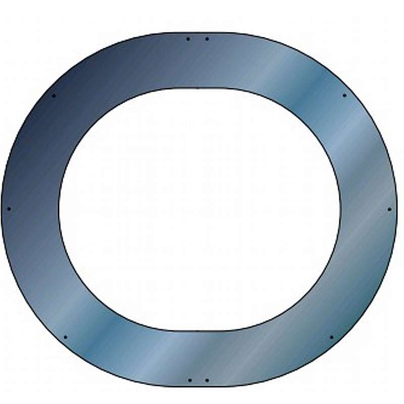 Loftkrave, 2-delt 11-38 gr. blank