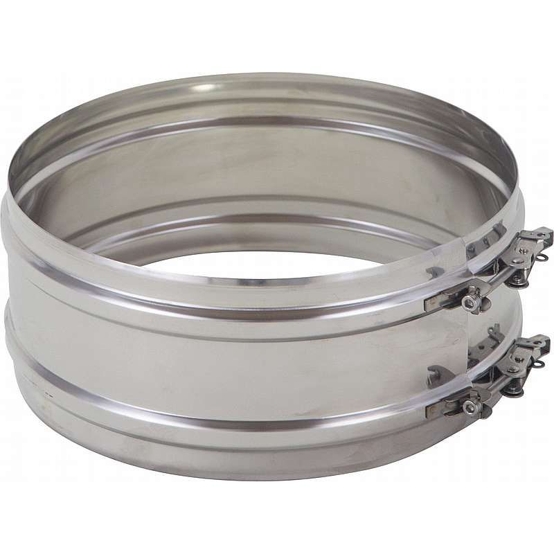 Forstærket låsebånd 100/200mm - blank