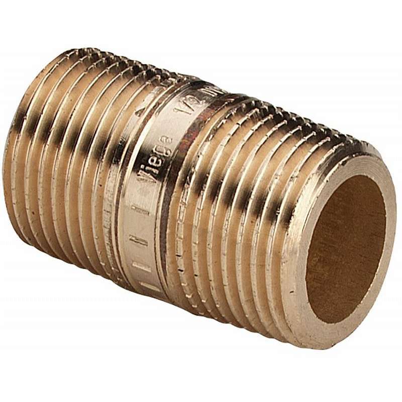 Rødgods Nippelrør længde 40 MM