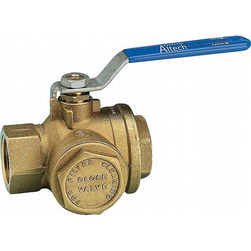 Kuglehane med filter 1 1/4