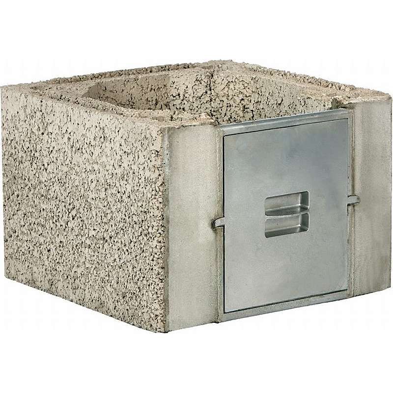 DM54 Rensemodul med alu låge - (545x545x300)