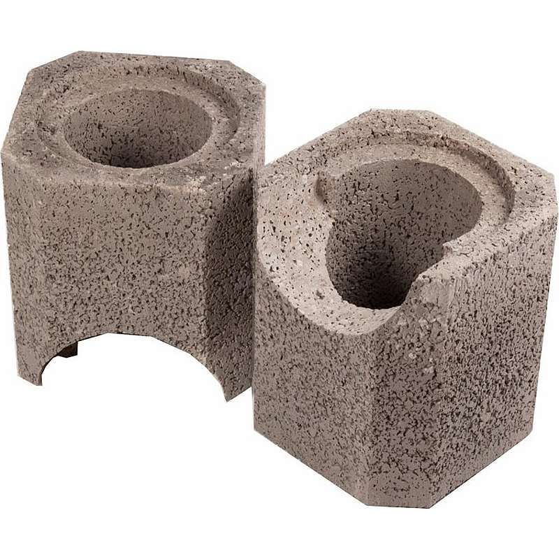 DM54 Indermodul Ø225mm,1/2 hulsæt (225x396x600)