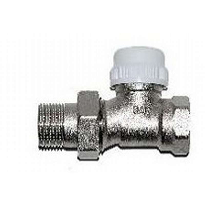 Termostatventil med hætte (Fremløbsventil) M30 x 1,5 - 1/2