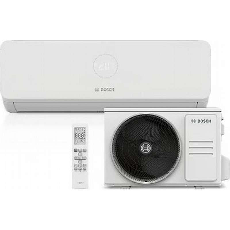 Bosch Climat 3200i 35 WE varmepumpe 3,5kW. Luft/luft Inde- & udedel