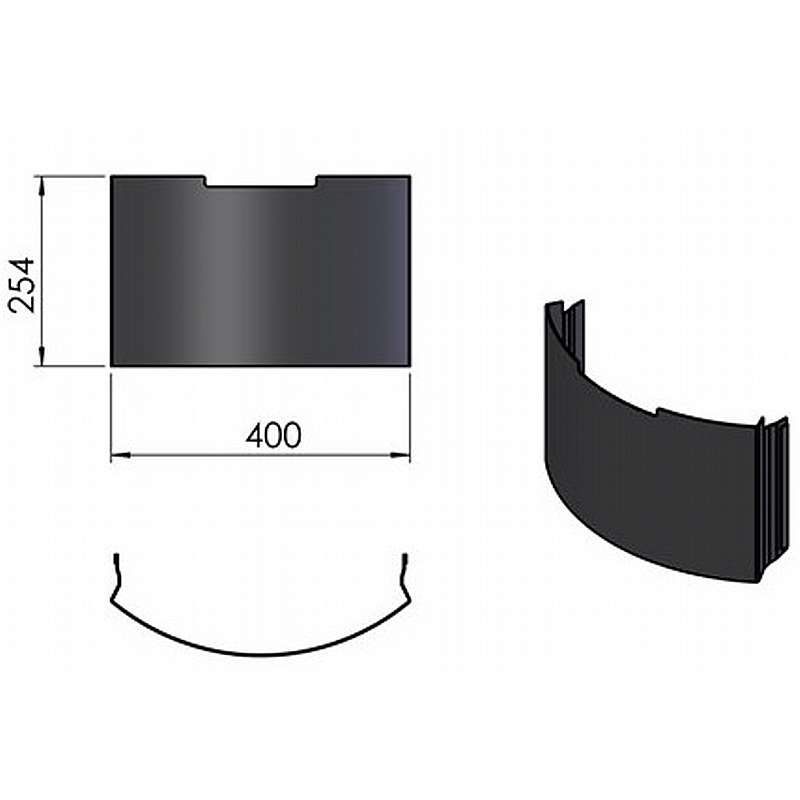 Blændplade brændefag (TT20Bazic R)