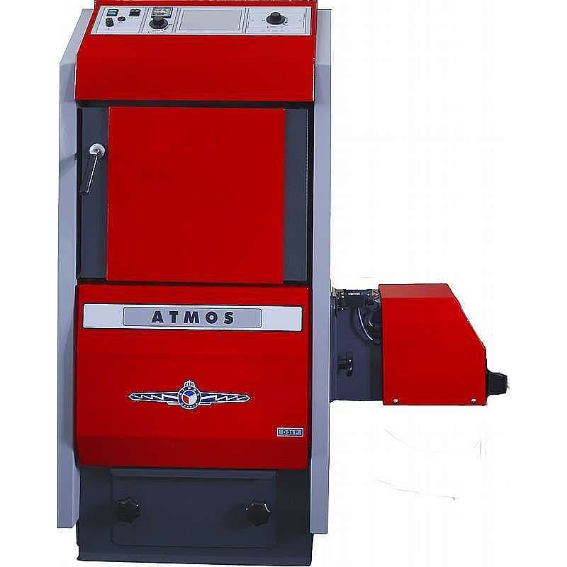 Atmos D80P træpillekedel 80 kW u. træpillebrænder