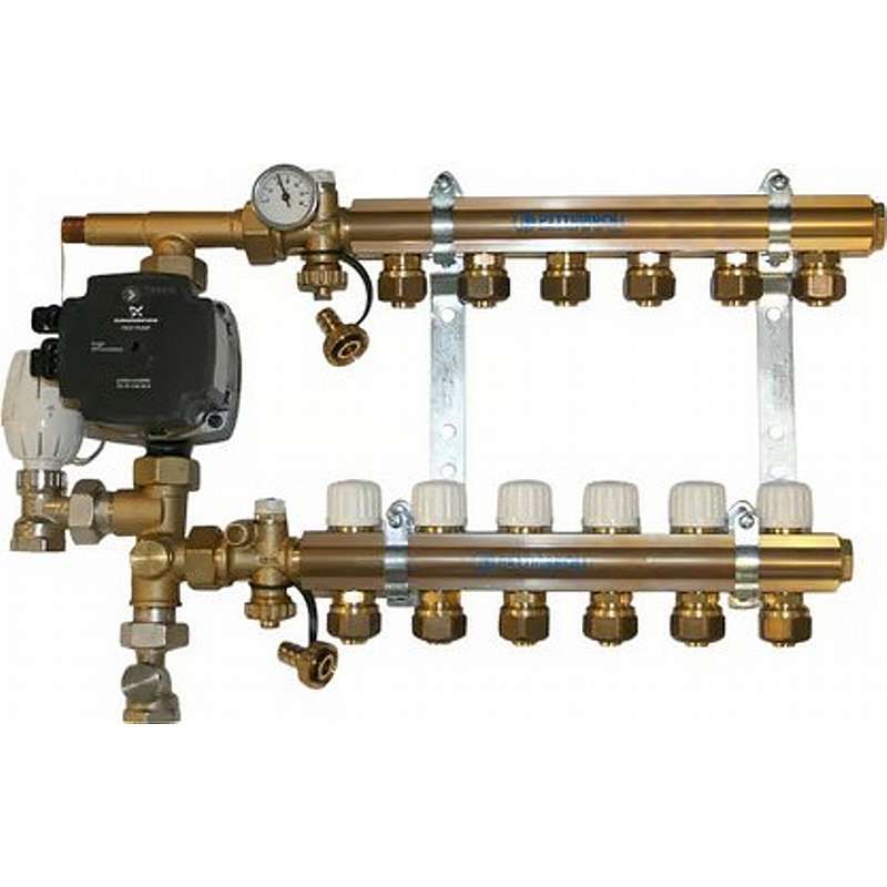 Pettinaroli kvikshunt med UPM3 20mm pex - 6 kredse