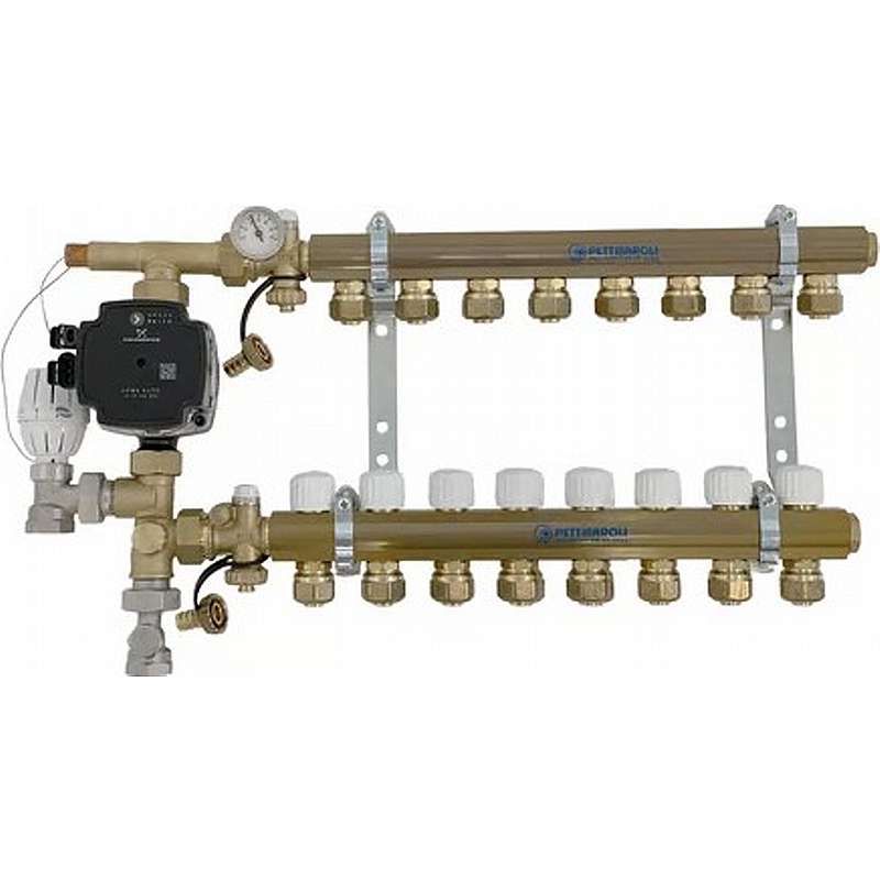 Pettinaroli kvikshunt med UPM3 20mm pex - 8 kredse