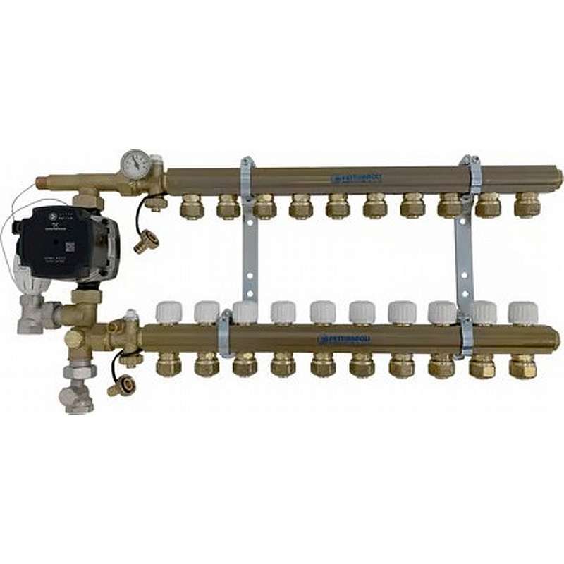 Pettinaroli kvikshunt med UPM3 20mm pex - 10 kredse