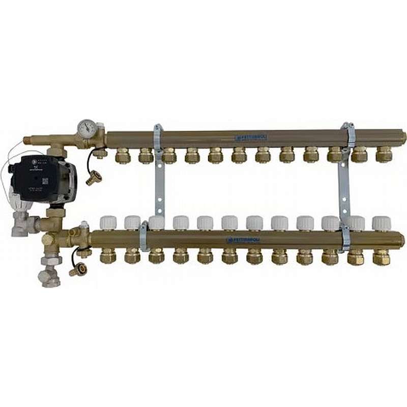 Pettinaroli kvikshunt med UPM3 20mm pex - 12 kredse