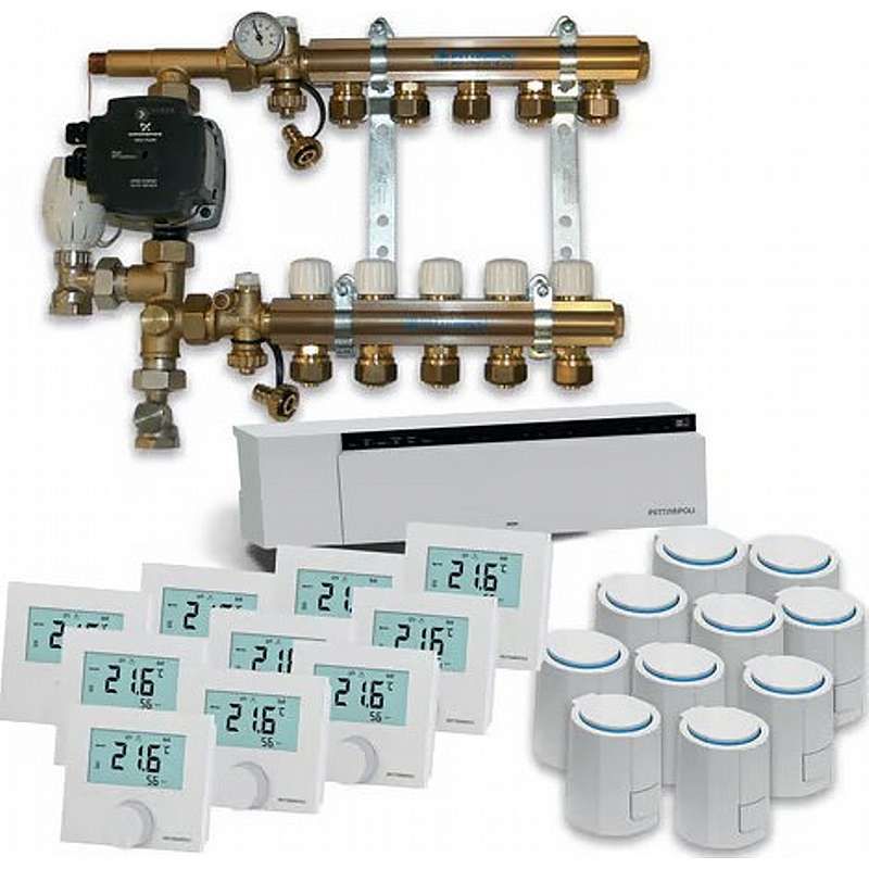 Pettinaroli kvikshunt og trådløs styring 10 kredse