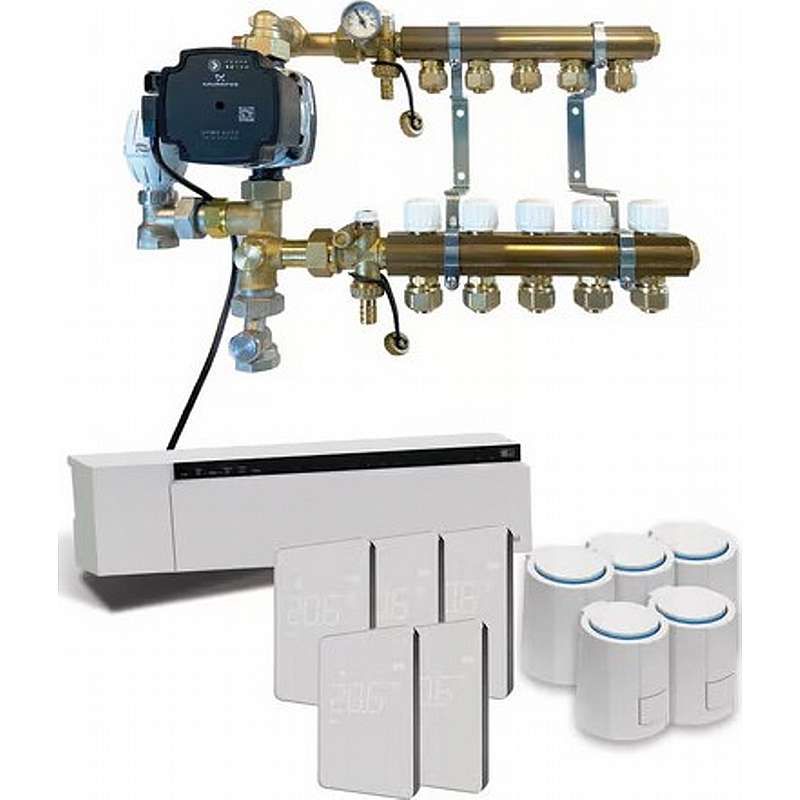 Pettinaroli kvikshunt og alpha trådløs styring 5 kredse