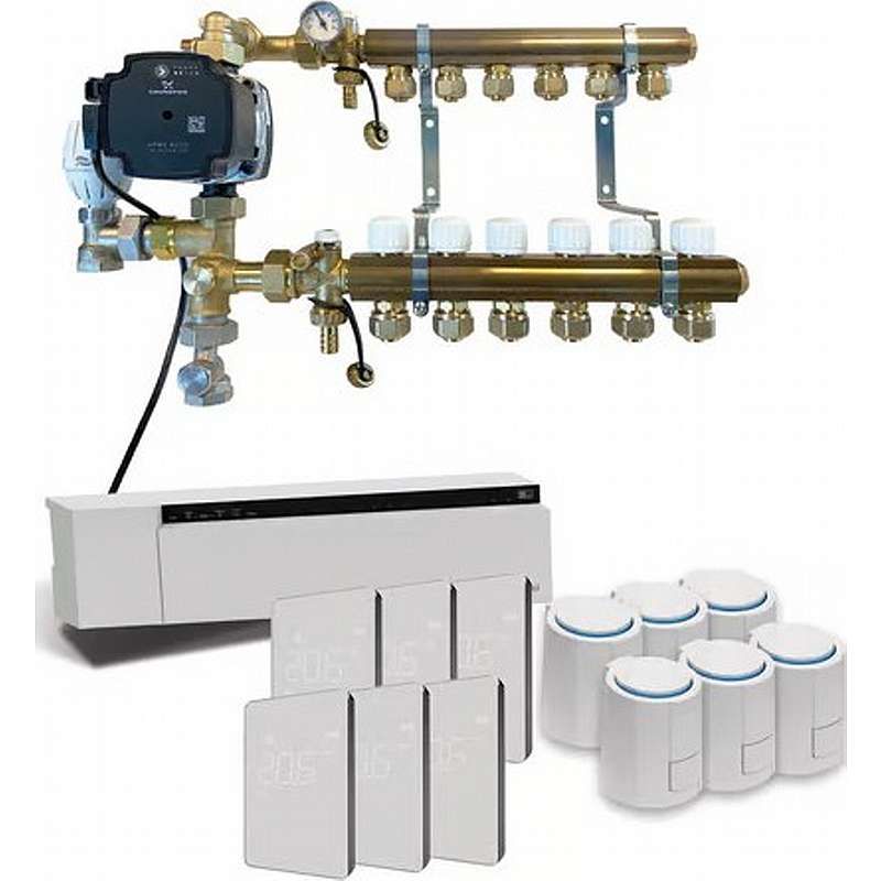 Pettinaroli kvikshunt og alpha trådløs styring 6 kredse