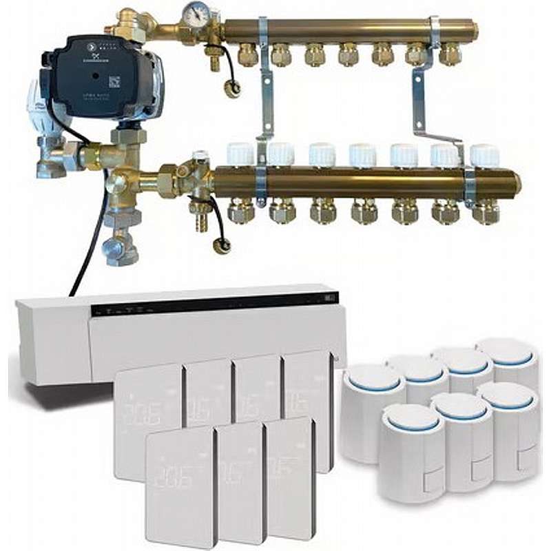 Pettinaroli kvikshunt og alpha trådløs styring 7 kredse