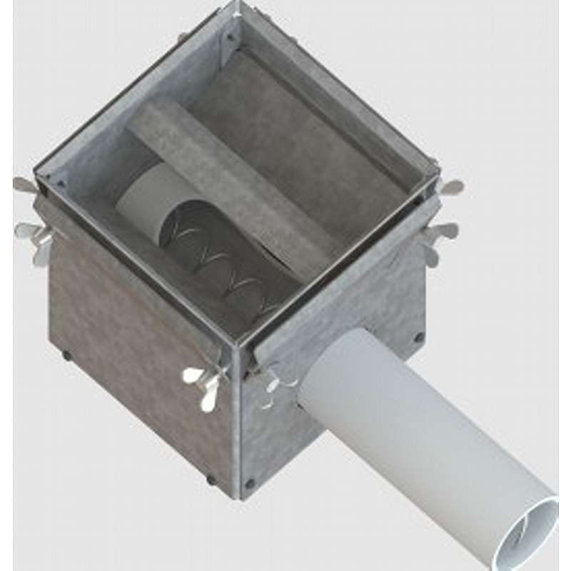 Udtræksfod til storsilo med enkelt udtræk