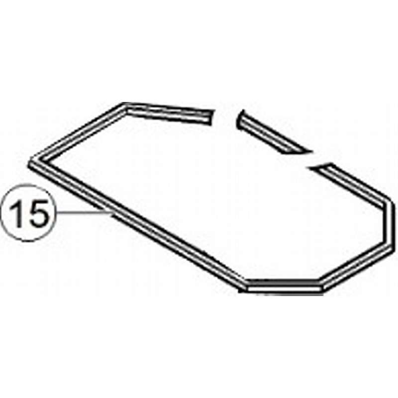 Glass fibre pakning15x15 L=1576mm