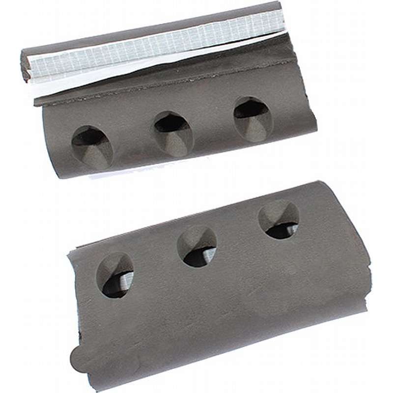 Isolering til  fordelerrør 2-3 kreds - 28x19mm, isol.kl 2