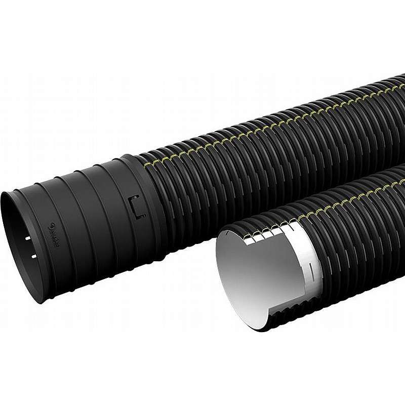 Evopipes Evodrain Hard drænrør HDPE fuldslidset Ø94/110mm - 6 meter