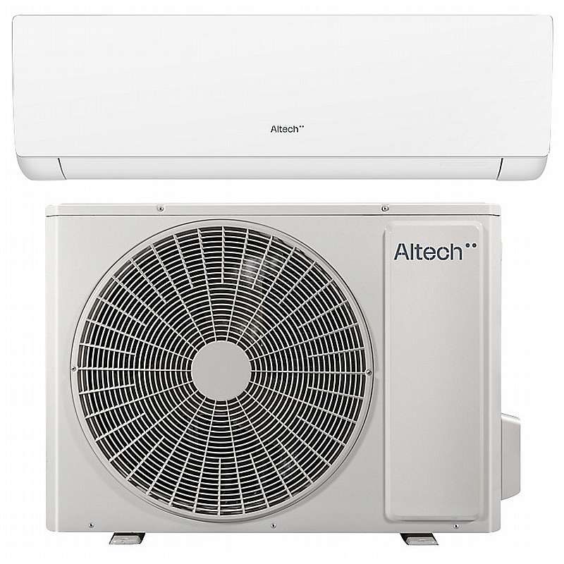 Altech Polaris 24K luft/luft varmepumpe, Sæt, A+, R32, Wi-Fi, 1,8-9,5 kW, 3.0.