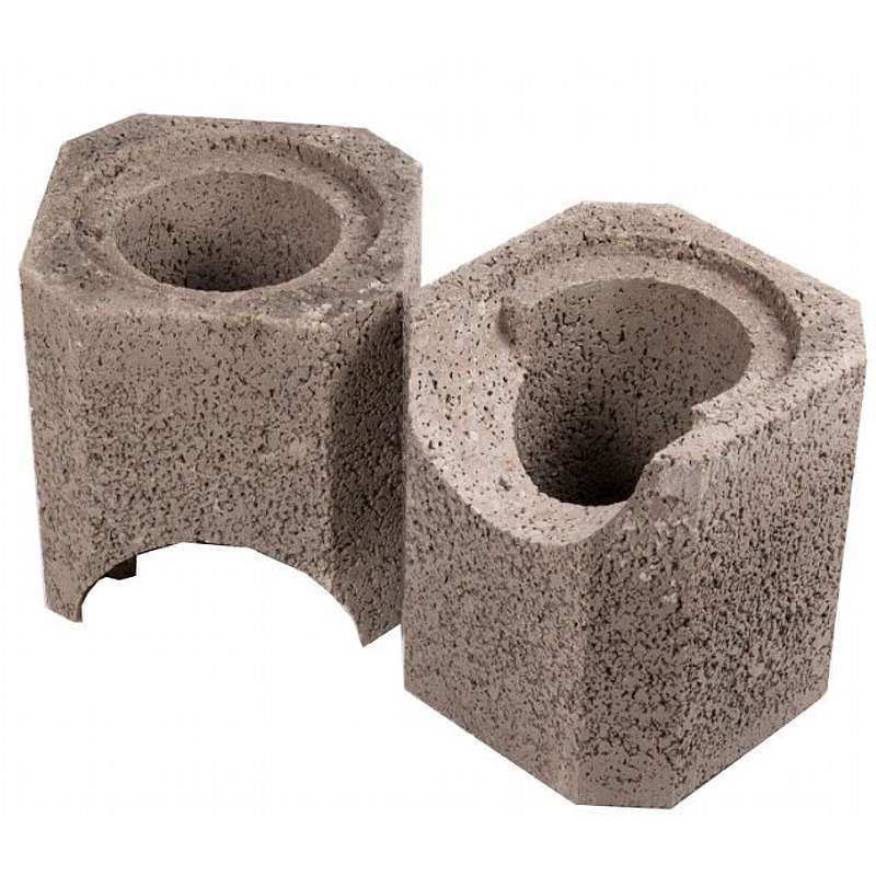 Indermodul 1/2 hulsæt - Ø13cm