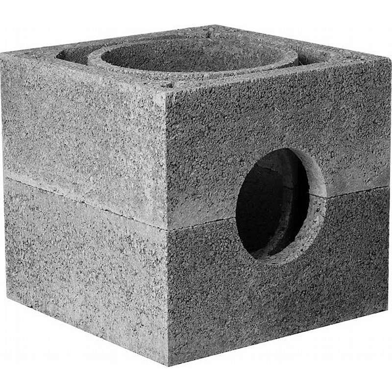 Isokern Air ydermodul, ½ hulsæt Ø177 MM (440x440x410)