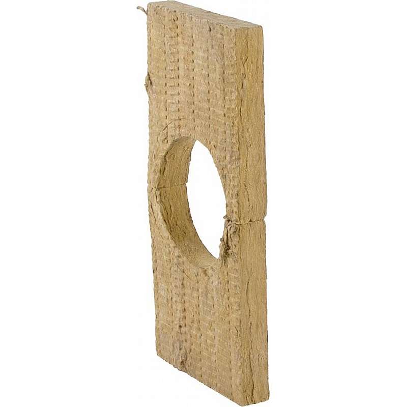Frontplade Ø180-200 mm Komplet for røgrør