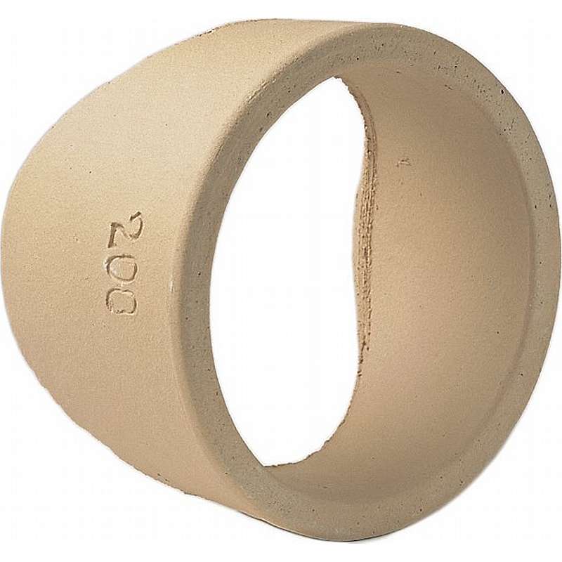 Keramisk løs studs til røgindføring Ø140mm