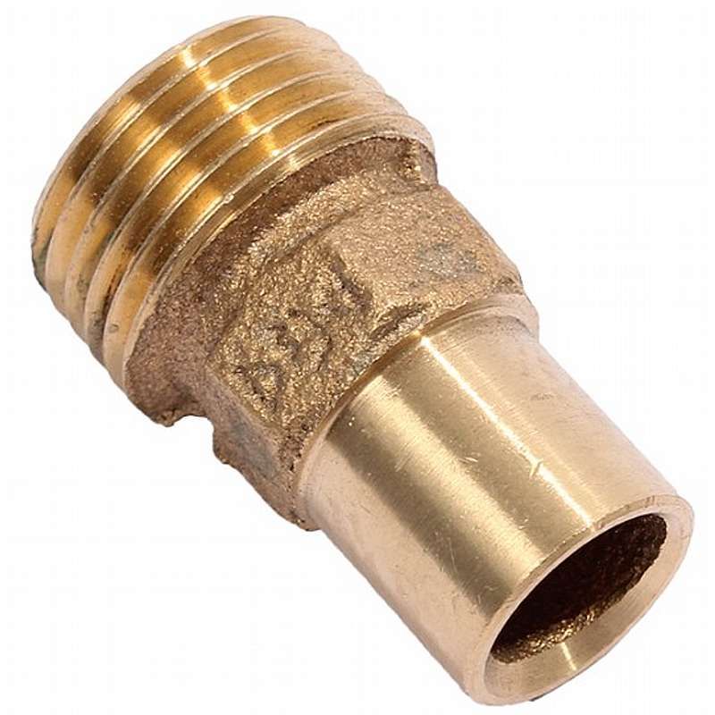 Lodde Overgangsnippel med glat nippel