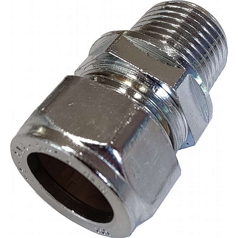 Conex Overgangsnippel (Forkromet)