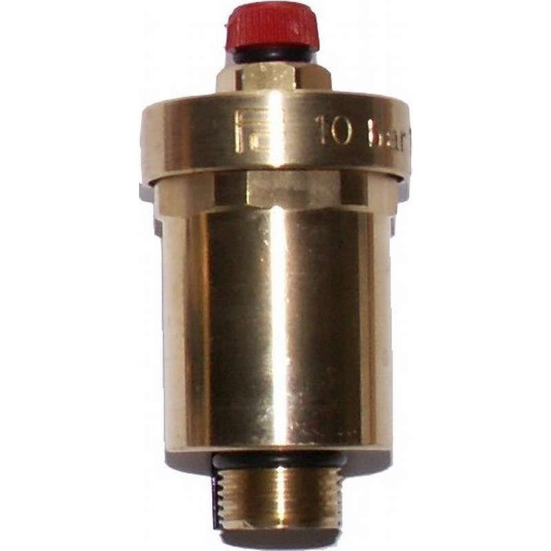 Automatisk udlufter, lige 1/2