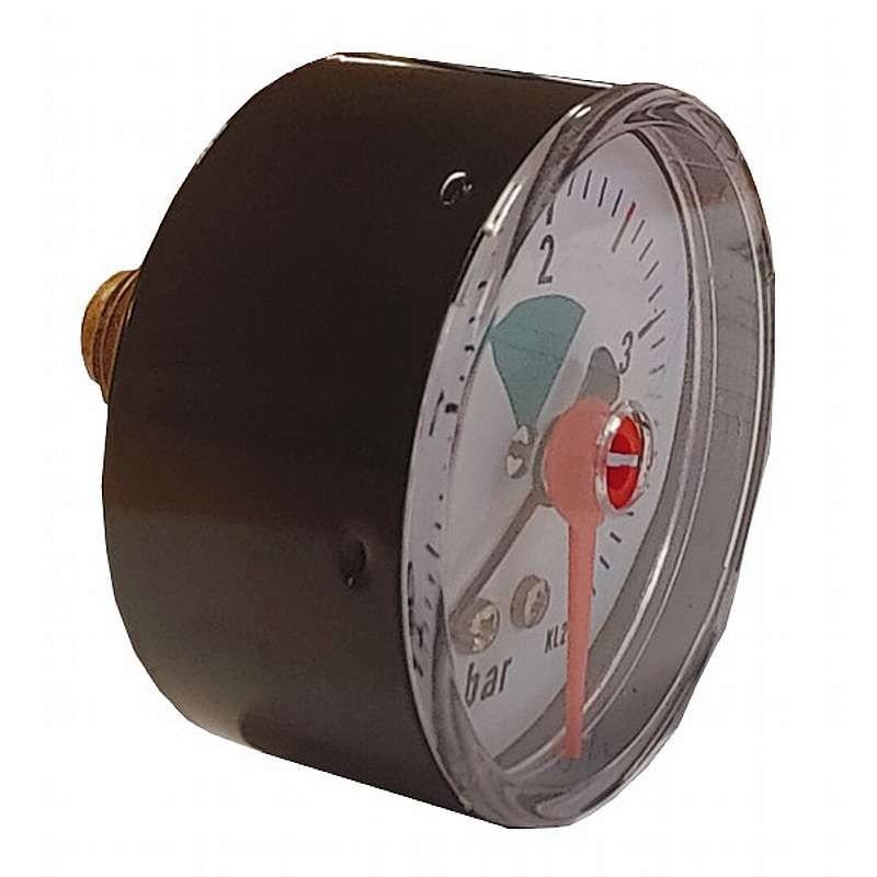 Manometer, Vandret monteret