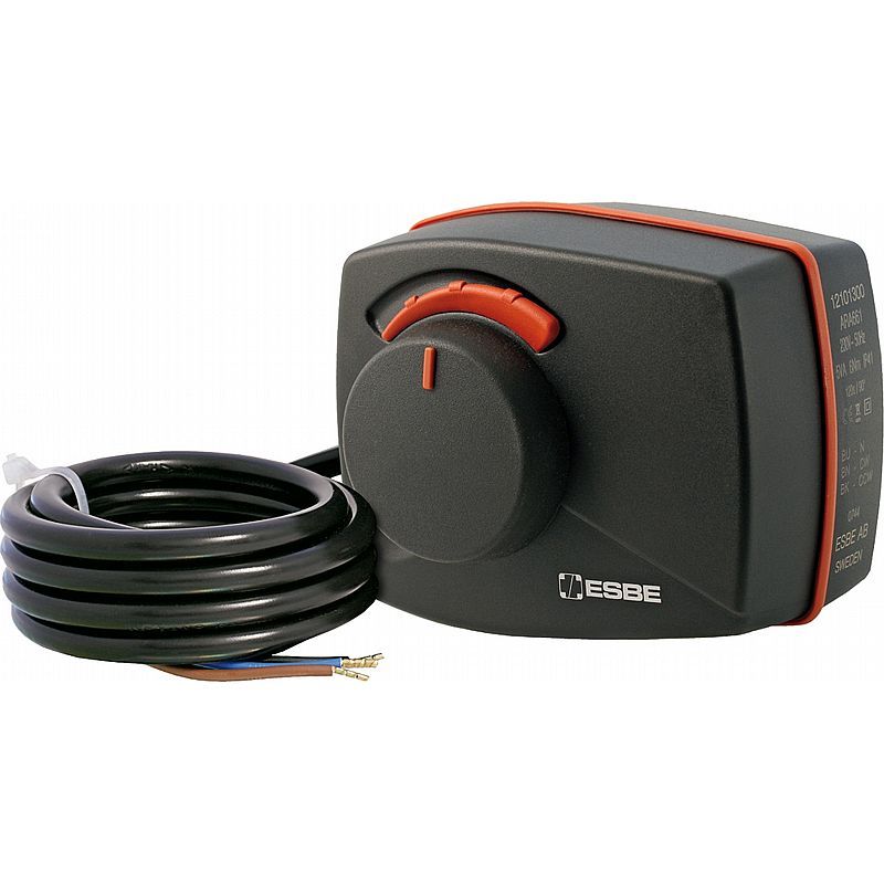 Aktuator ARA600 - 3-punkt, 24 V AC (med formonteret ekstra kontakt)