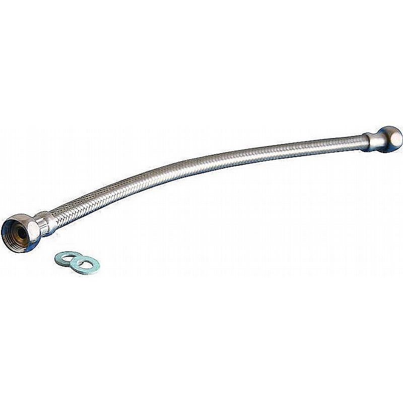 Tilslutningsslange for varmt & koldt vand - Lige