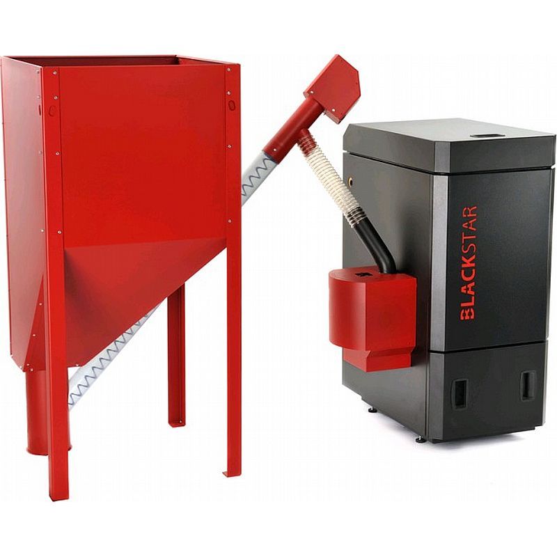 Komplet Woody pillebrænder sæt 10kW | Bliv Co2 neutral her!