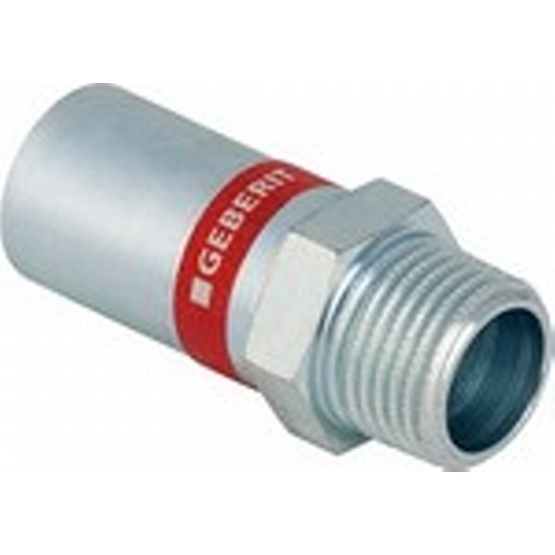 Press FZ - glatovergang med gevindnippel (Mapress)