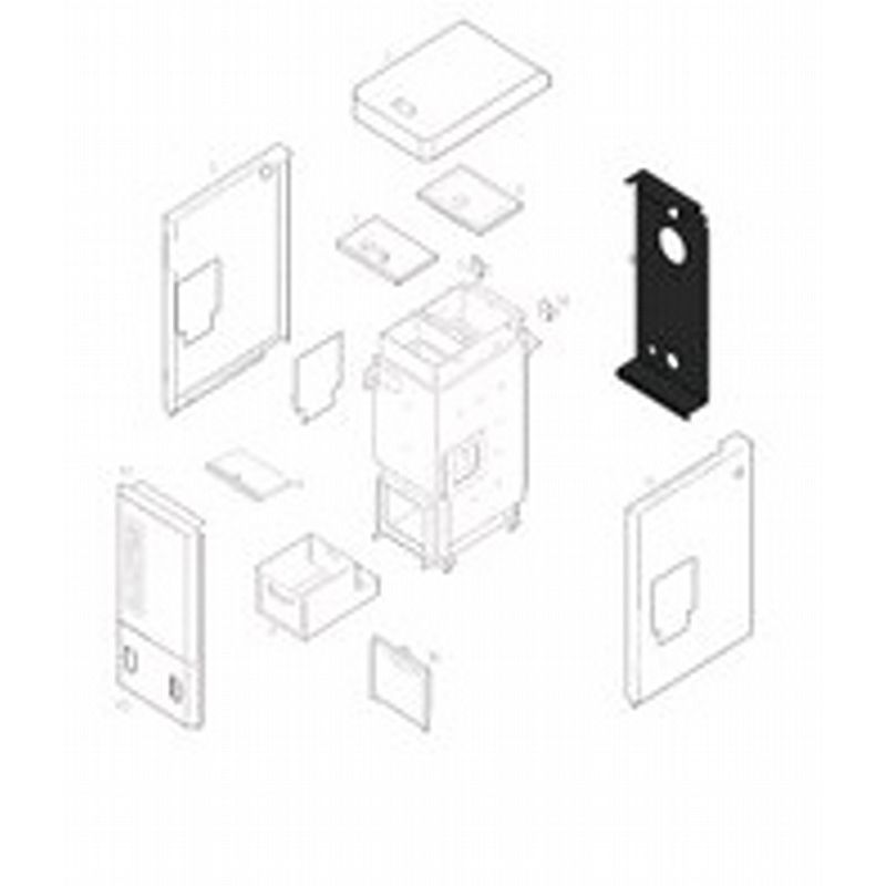 Kedel bagplade BS2030