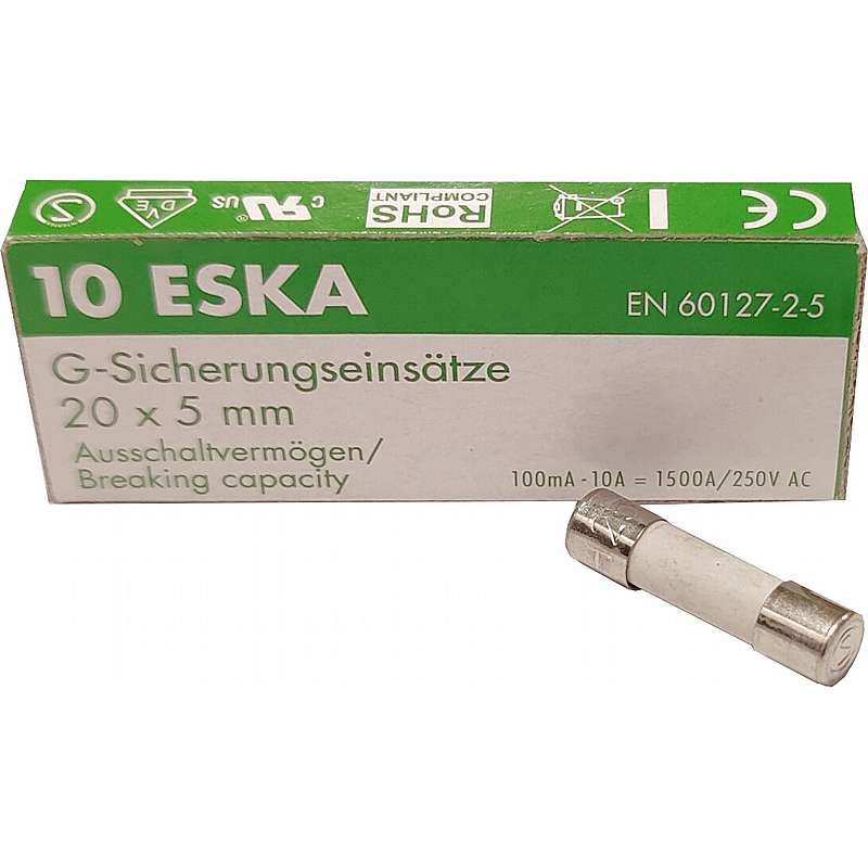 Glassikring til V4,5,6,7,10 og 13 styringer - 4A - Træg