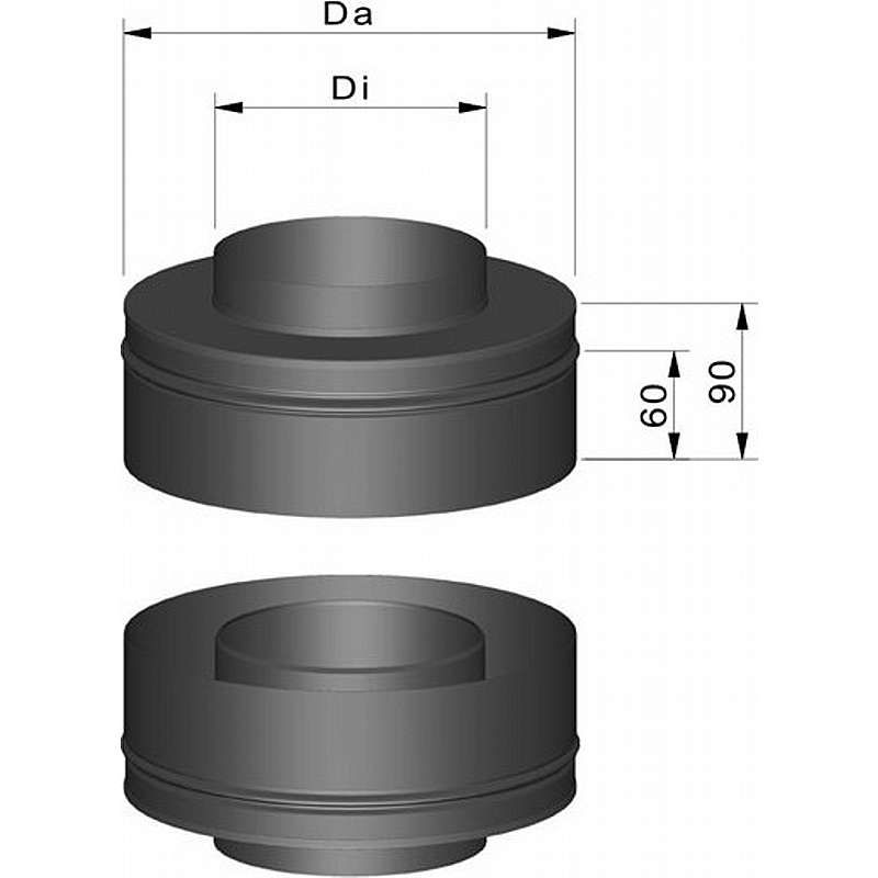 Kobling til T stykke