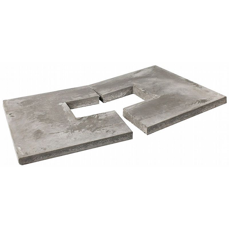 Afdækning rektangulær 250x500mm - (840x1330mm)